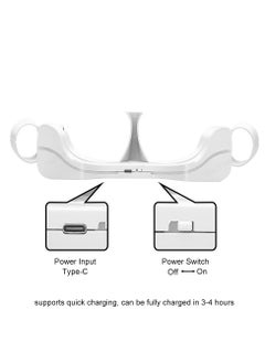 KASTWAVE Charging Station for Oculus Quest 2 USB Charging Dock Stand for VR Headset High-Speed Charging Station Stand With Breathing Light for Quest 2 Handle Storage Dock  - Image 3