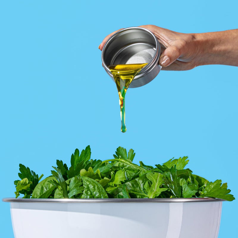 S'well Stainless Steel Salad Bowl Kit XL 184oz, Angel Food, Includes 5oz Canister For Dressing, Serving Utensils, and Removable Tray, Leakproof, Easy to Clean, Dishwasher and Refrigerator Safe - Image 2