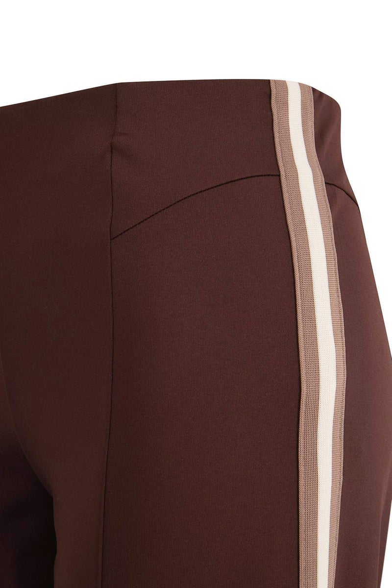 trendyol Brown Striped Diver/Scuba Fabric Knitted Sports Sweatpants Thmss26Ea00002 - Image 5