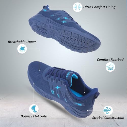 SPARX SM 1034 Blue Sports Shoes for Men - Image 4