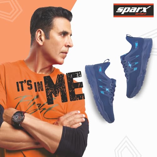 SPARX SM 1034 Blue Sports Shoes for Men - Image 5