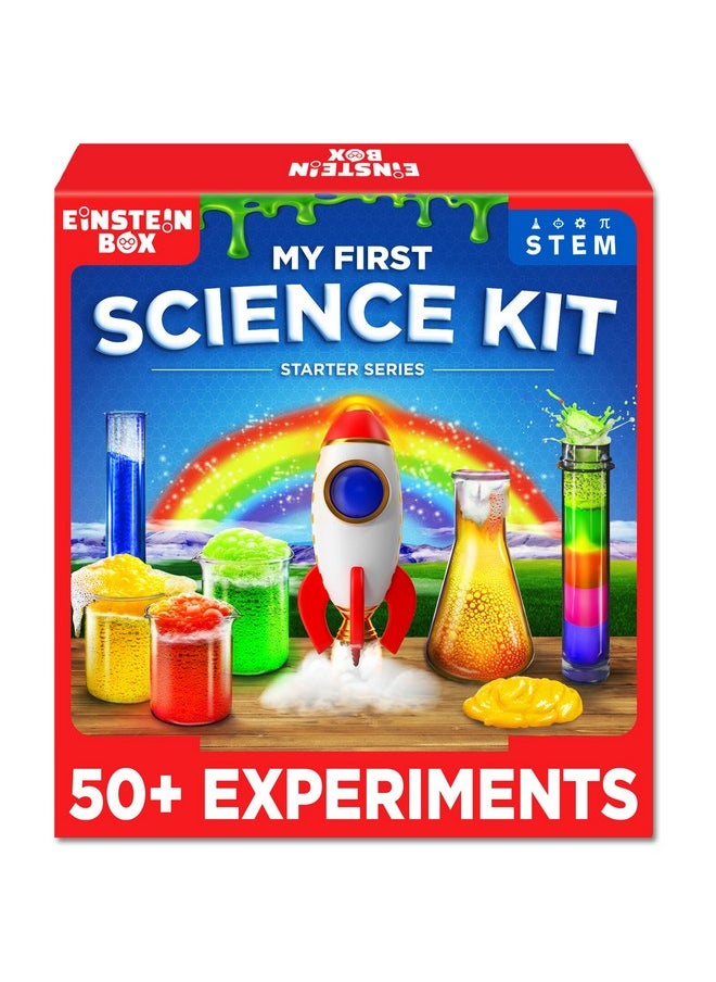 Einstein Box Einstein Box My First Science Starter Kit | for 4 to 8-Year-Old Boys & Girls | Toys for Kids 5+ Years | Educational & Learning Toys| Amazing Science Experiments & STEM Projects | Birthday Gift Idea |  - Image 1