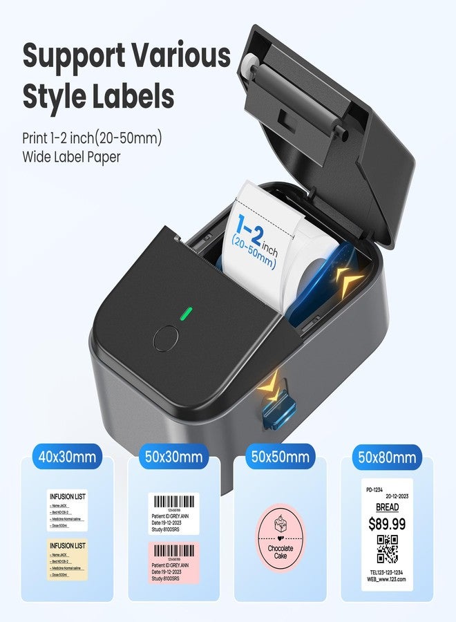 ETIKEZ PM260 Label Maker, Black - Image 2