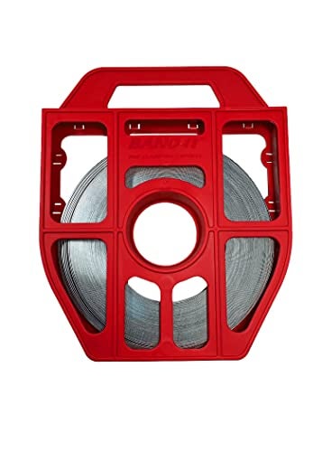 BAND-IT C206R9 201 Stainless Steel Bright Annealed Finish Band, 3/4" Width X 0.030" Thick, 100 Feet Roll in Red Tote - Image 4