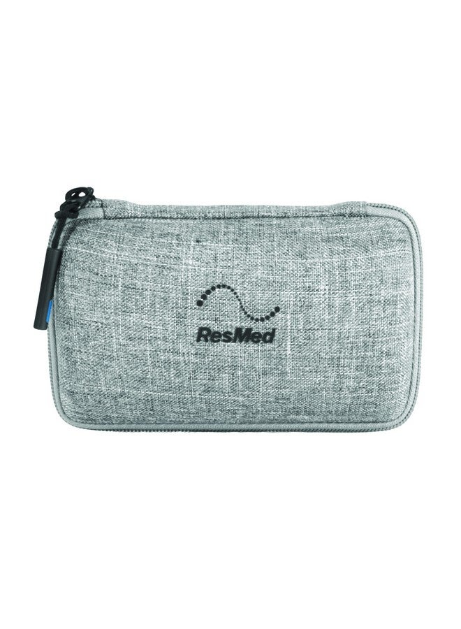 ResMed Airmini Hard Travel Case - Slim CPAP Travel Case with EVA Foam & Easy-to-Open Zip - Water-Resistant CPAP Accessory