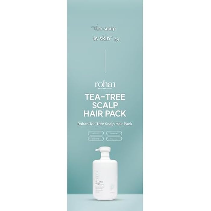 Rohan Tea Tree Scalp Hair Pack Moisture and Nourishing For Damage Hair Care 1000g/ 35.2 oz - Image 2