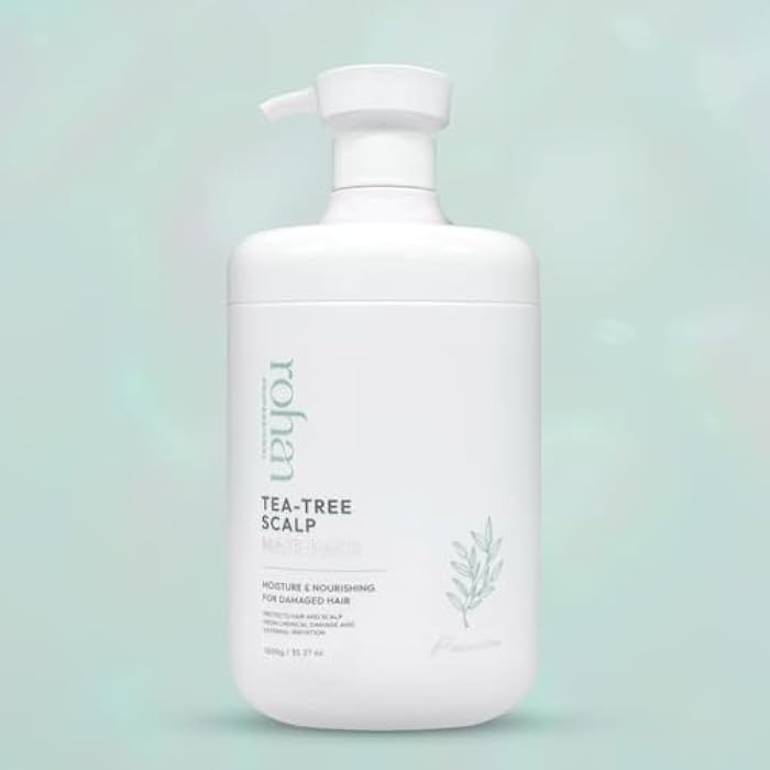 Rohan Tea Tree Scalp Hair Pack Moisture and Nourishing For Damage Hair Care 1000g/ 35.2 oz - Image 1