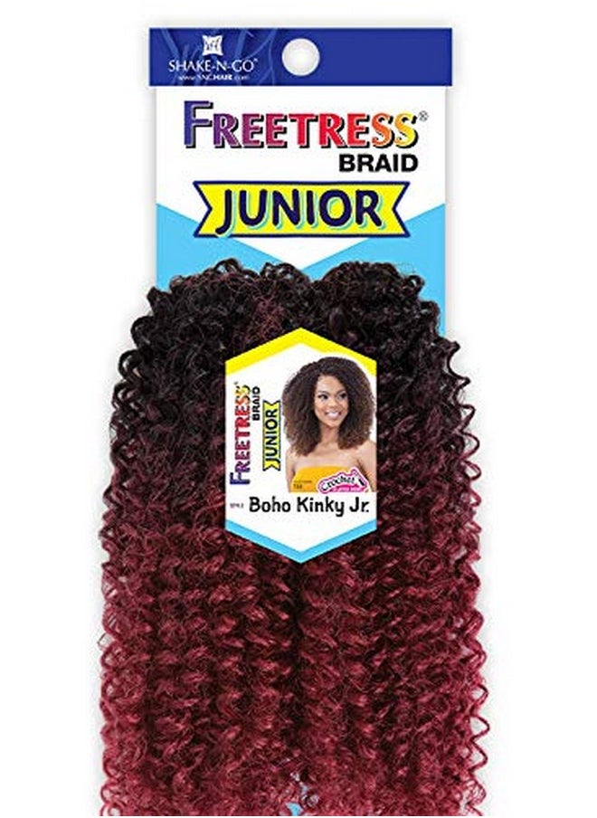 FreeTress Braids - Freetress Braid Crochet And Latch Hook Boho Kinky Jr Junior (3Pack Ot30) - Image 1