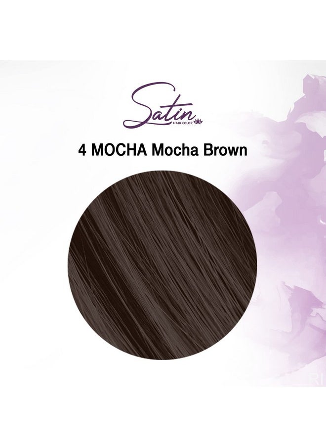 Satin Smooth Satin Hair Color Ultra Vivid Fashion Colors 4 Mocha  - Image 3