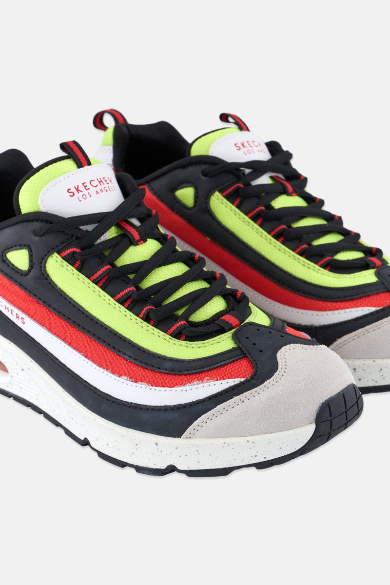 SKECHERS Men Uno Solypsis Lace Up Outdoor Shoes, Multicolor  - Image 3