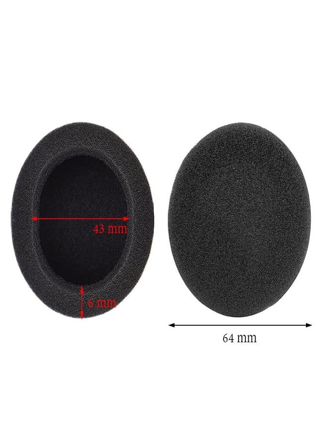 Blacell 10 X Headphone Earphone Foam Ear Pad Earpad Cover 64mm - Image 2