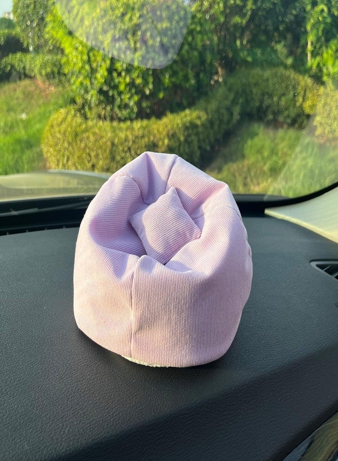 Walant Doll Car Seat Compatible with Labubu, Handmade Bean Bag Chair for 15-17cm Doll, Anti-Slip Bottom, Cute Doll Accessories for Display, Fans&Collectors Gifts, Durable Corduroy Fabric (Light Purple) - Image 2