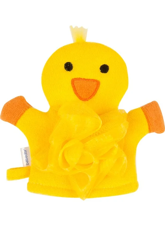 Bebedor Bath Doll with Fibers Yellow
