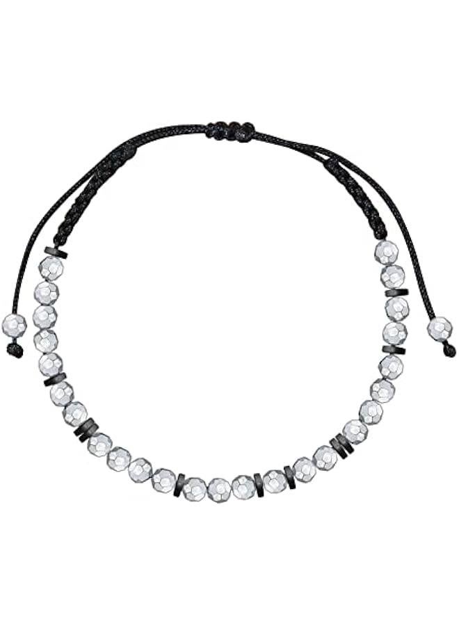 Arabest Motivational Secret Message Morse Code Bracelets for Women Men Birthday  Gifts for Daughter Mom Dad Sister Jewelry Adjustable Beaded Wrap Bracelet - Image 1