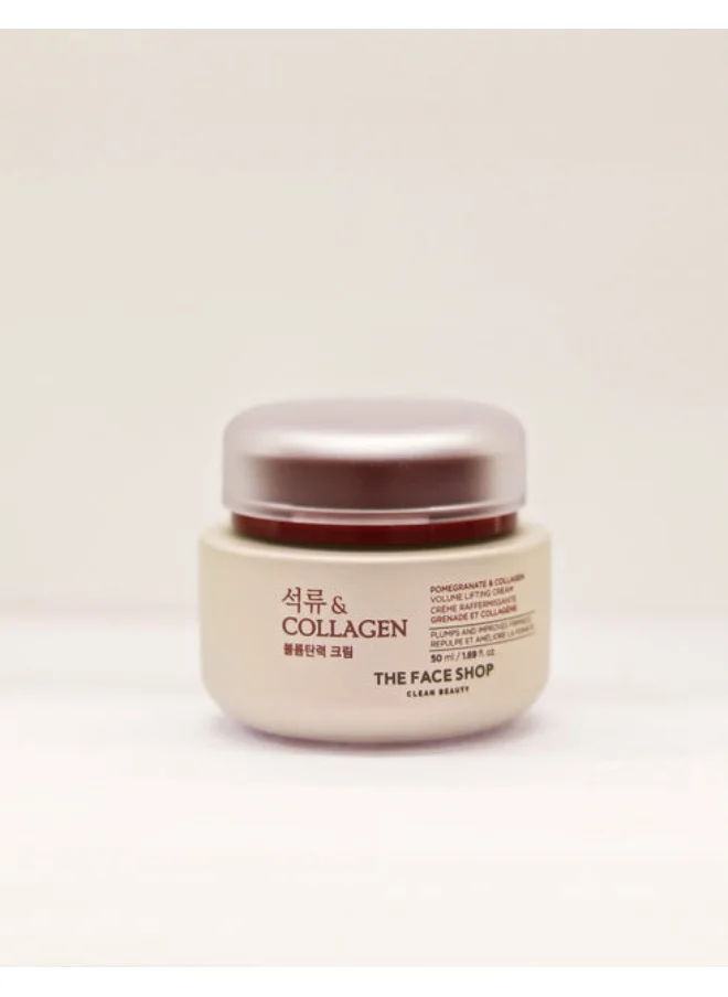 ذا فيس شوب The Face Shop Pomegranate and Collagen Skin Tightening Cream