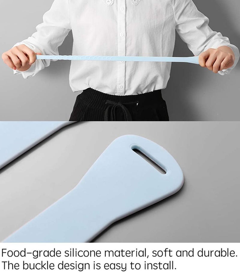 Hoppokart Toilet Seat Lid Lifting Band Foldabable Toilet Seat Help Lifter Band Lid Lifter Handle Bathroom Accessories Toilet Cover Support Lifter Toilet Lid Opener 2 PCS  - Image 2