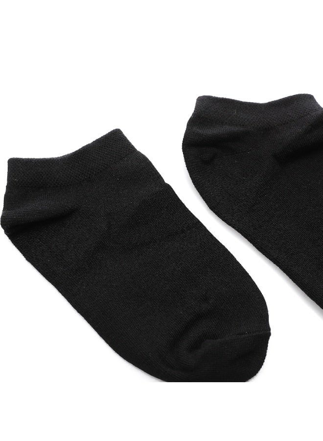 Andora Set of 3 Plain Uncle Socks _ Black - Image 1