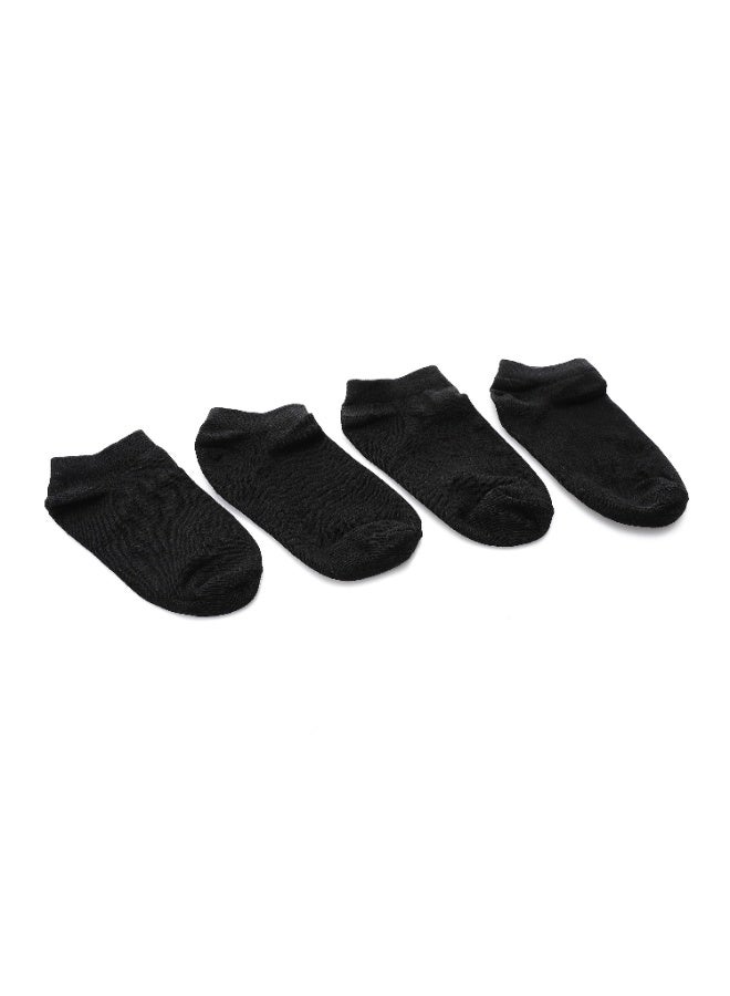 Andora Set of 3 Plain Uncle Socks _ Black - Image 2