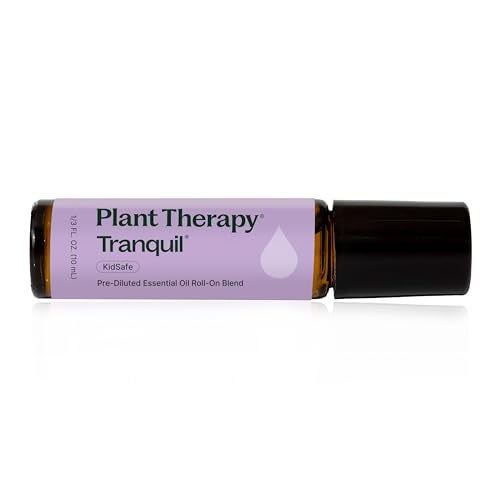 Plant Therapy Tranquil Essential Oil Blend 100% Pure, Pre-Diluted Roll-On, Natural Aromatherapy, Therapeutic Grade 10 mL (1/3 oz) - Image 1