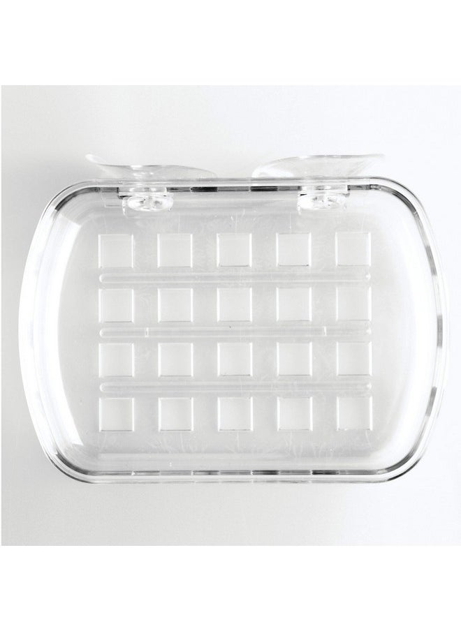 InterDesign Interdesign 19600 Suction Soap Dish, Clear  - Image 5
