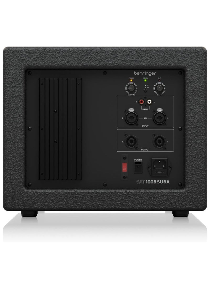 behringer - Behringer Subwoofer Active 1x8" 600W with Built-In Stereo Crossover - Image 1