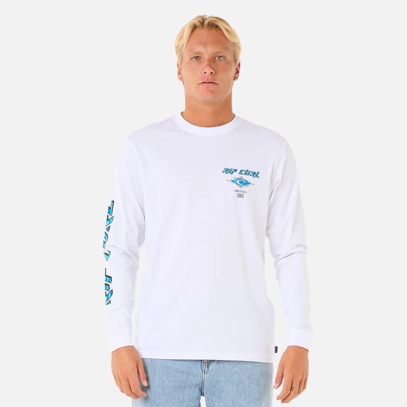 ريب كورل Fade Out Icon Long Sleeve Tee - Men