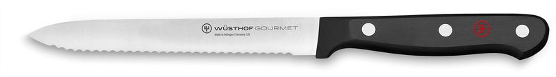 Wsthof Gourmet 5"" Serrated Utility Knife  Silver - Image 1