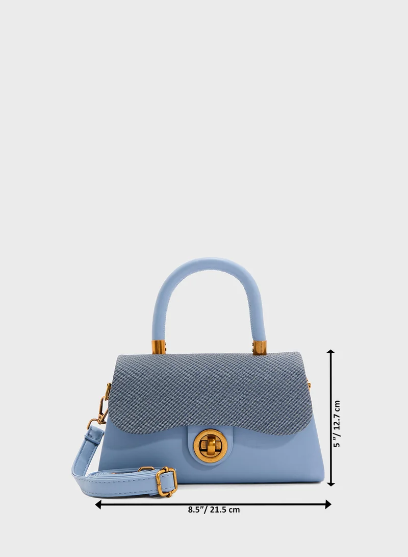 ELLA Small Satchel With Strap