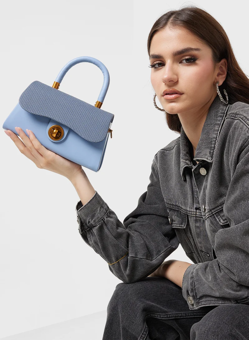 ELLA Small Satchel With Strap