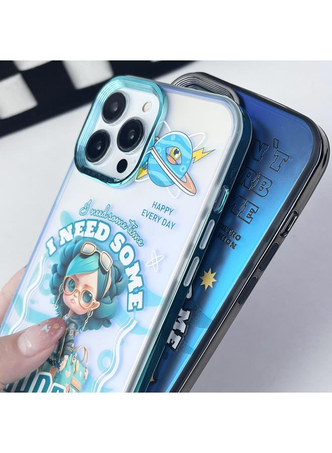 S-TOP Case For iPhone 14 Pro Max Aurora Series Painted Pattern Phone Case - Image 5