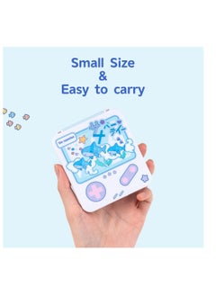 Excefore Switch Game Card Storage Box, Portable Carrying Storage Travel Box with 12 Game Card Slots, Suitable for Nintendo Switch Game Card (Shark Party)  - Image 4