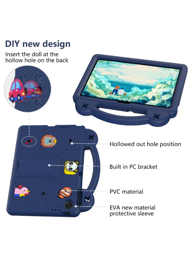 general Shockproof Case Compatible with Lenovo Tab 10.1 Inch 2025 (TB311FU), Lightweight EVA Kids Friendly Shockproof Protective Case Cover with Invisible Bracket and Handle - Image 5