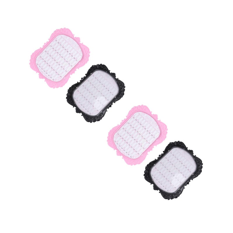 4 pcs European Style Fake Nails Display Boards Nails Style Show Boards for Salon - Image 1