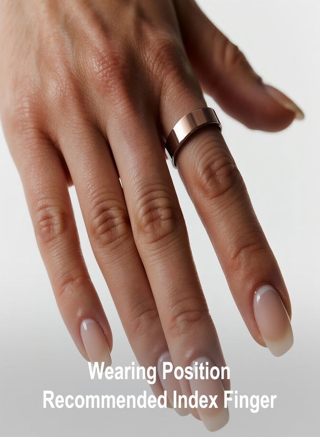 Victormont Smart Ring,Size First with Sizing Kit,No App Subscription;Tracks Activity,Sleep,Stress & Heart Rate - iOS/Android Compatible (Rose Gold, Size 7) - Image 3