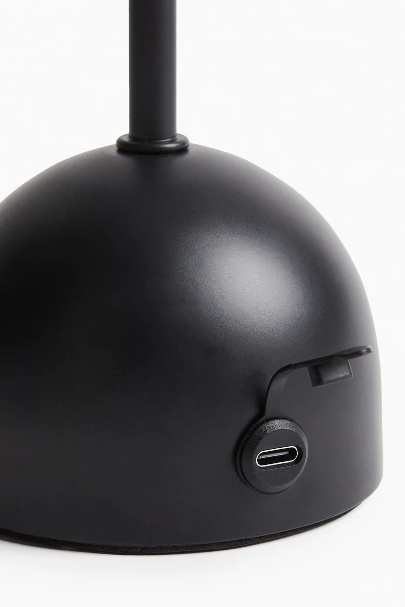 اتش اند ام مصباح طاولة قابل لإعادة الشحن