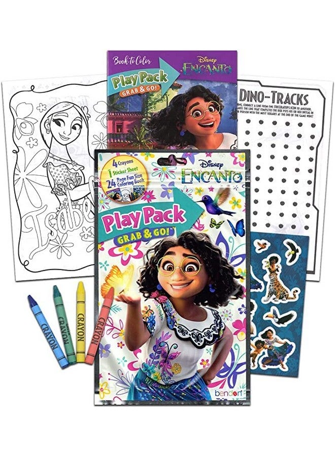 Bendon Disney Encanto Coloring Book Set Activity Bundle With Encanto Imagine Ink Play Pack Stickers Crayons Door Hanger And More (Encanto Party Favors And Supplies) - Image 4