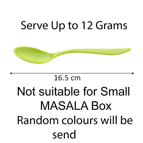 DADDY - G Unbrekable ABS Stylist Plastic Spoon Set - Pack of 10,Multicolor - Image 4
