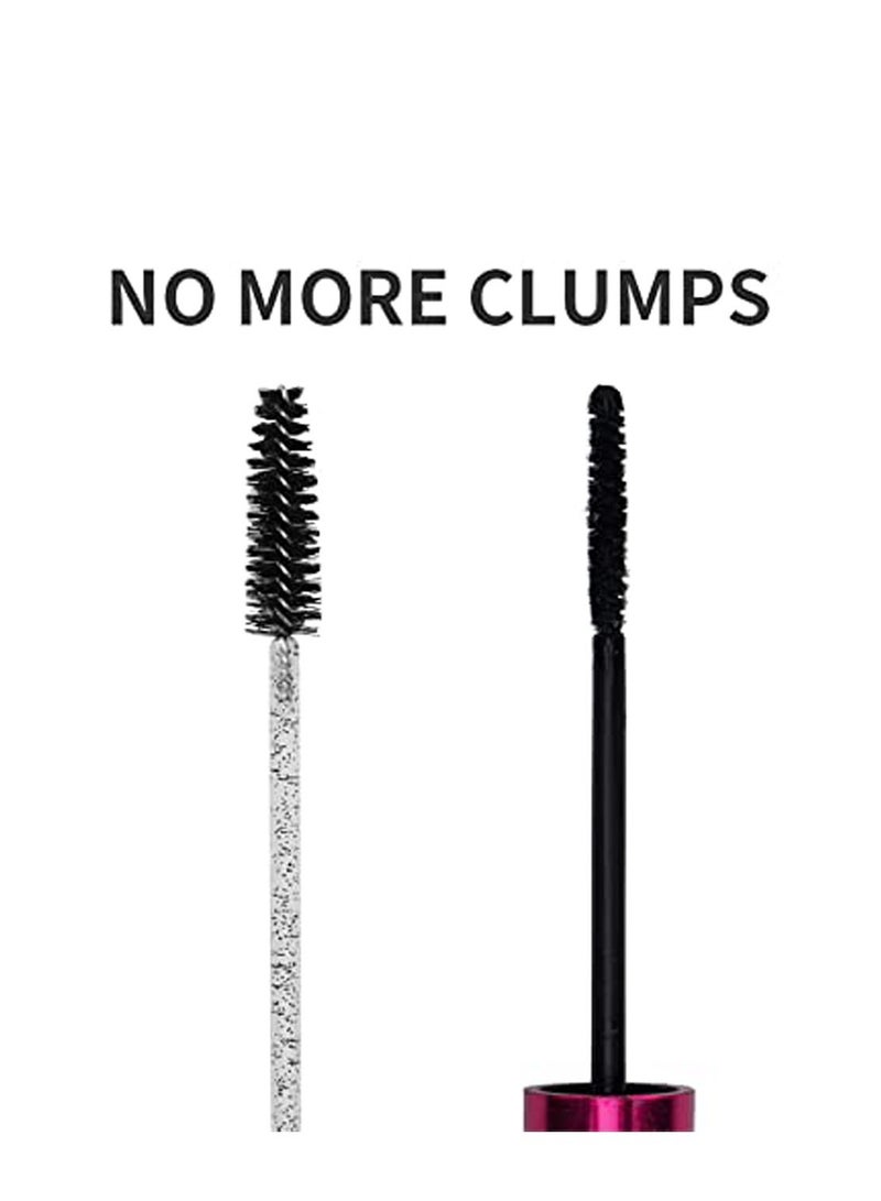 100 PCS Disposable Eyelash Brush, Mascara Wands Makeup Brushes Applicators Kits for Eyelash Extensions and Eyebrow Brush with Container - Image 5