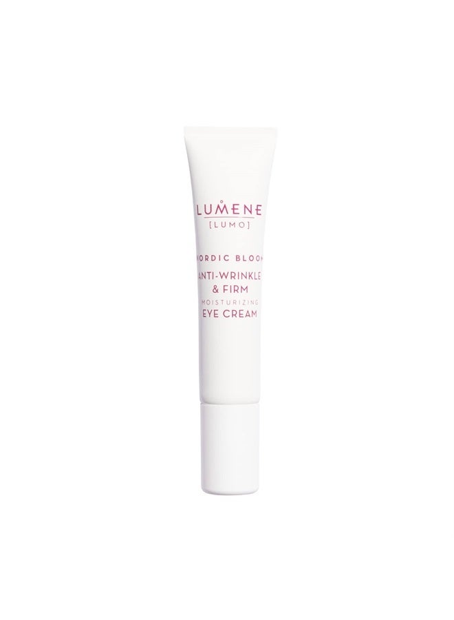 Lumene Anti Wrinkle & Firm Moisturizing Eye Cream - Skin Firming & Hydrating Nordic Berry Pre-Retinol Eye Cream for Dark Circles + Under Eye Bags - Vegan Eye Cream for Wrinkles & Fine Lines (.50z)