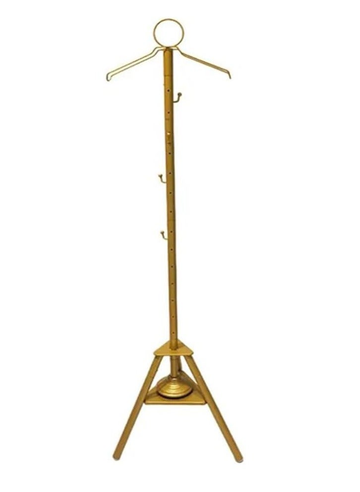 Vertical Clothes Incense Burner, Garment Steamer Stand 175cm, Clothes Incense Burner with Stainless Steel Robe Hooks Make Your Clothes Graceful(Gold)  - Image 5