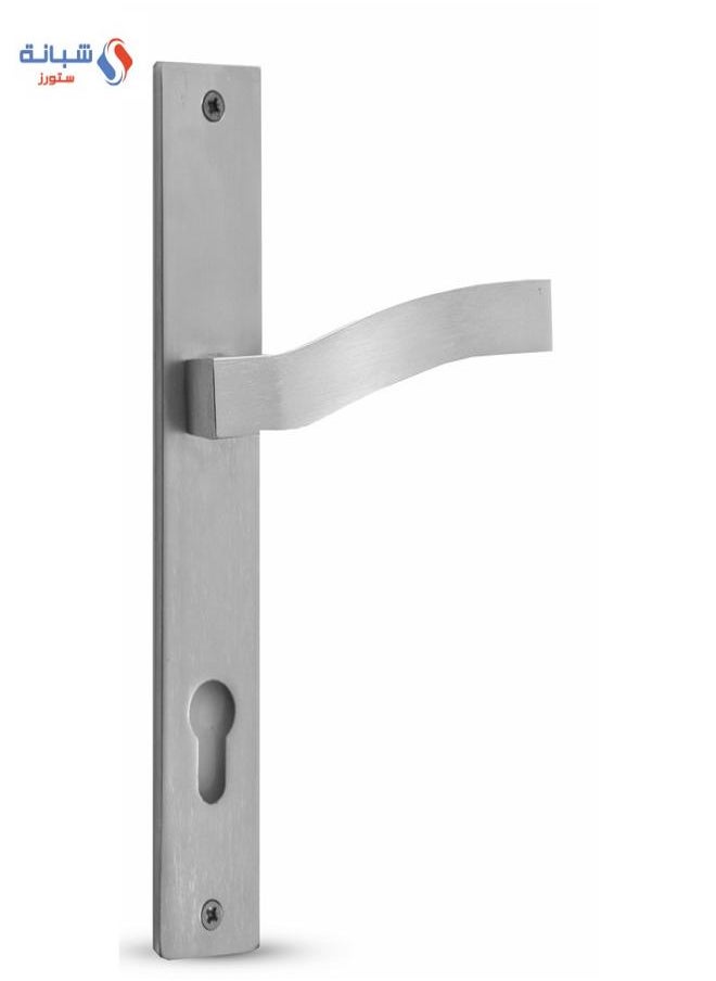 AHRAM Door handle Set Sicuro Q-URVA– Chrome Matt – FH2431P02CC201 