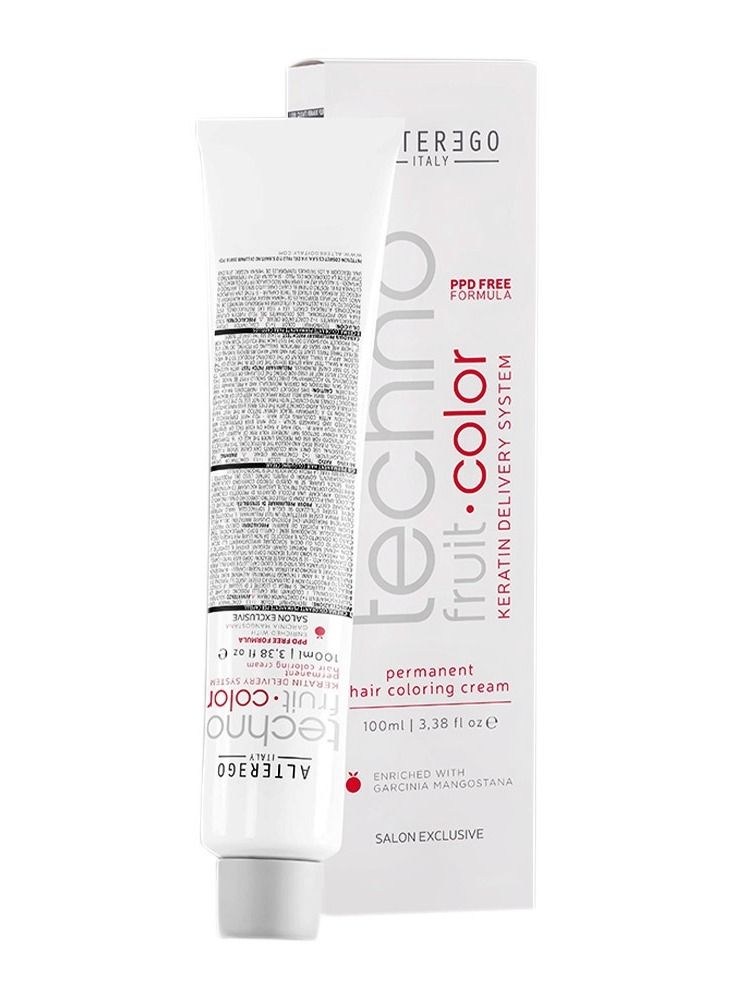 ALTER EGO Technofruit Hair Color 6/7 Dark Blonde Brown 100ml