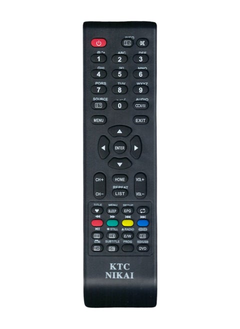 Replacement Remote for Nikai TV, KTC TV Infrared Upgraded Nikai TV Remote, KTC TV Remote