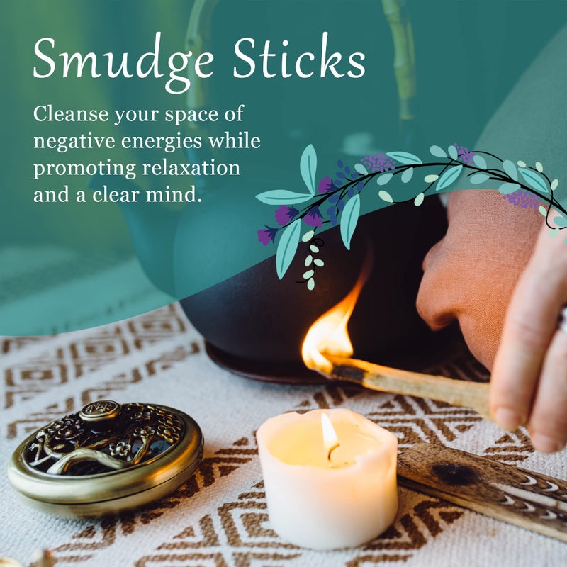 Alternative Imagination Palo Santo Sticks - Incense Sticks for Spiritual Cleansing, Stress Relief, Meditation Accessories, Home Fragrance - Sustainably Wild Harvested - Pack of 6 - Alternative Imagination - Image 2