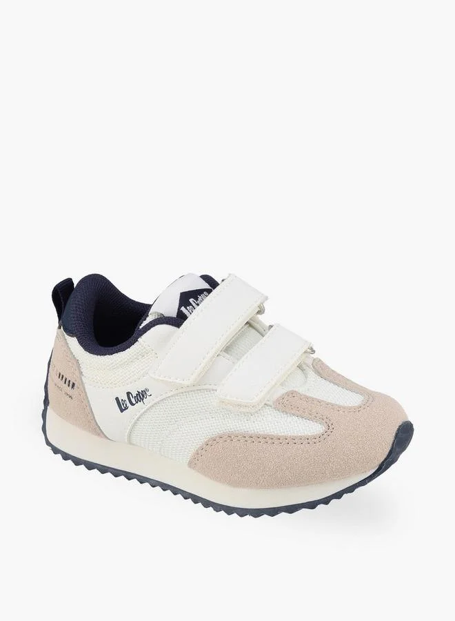 لي كوبر Boys Colourblock Hook & Loop Sneakers