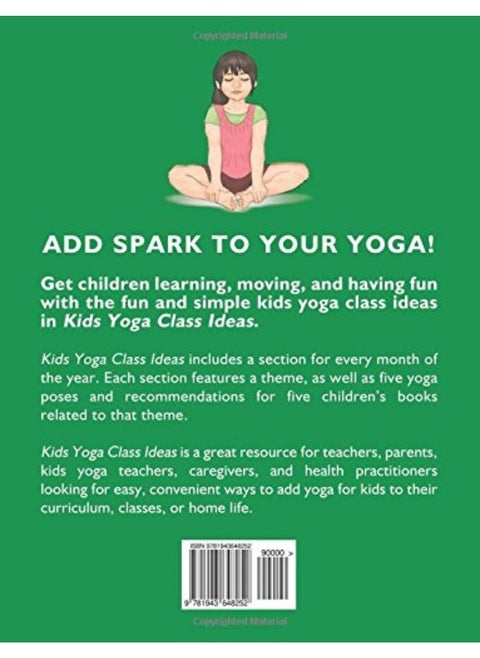 Kids Yoga Class Ideas: Fun and Simple Yoga Themes with Yoga Poses and Children's Book Recommendations for each Month