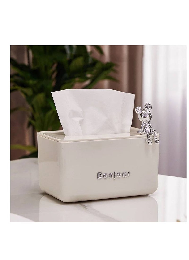 Generic Premium Plastic Tissue Boxes with Innovative Design and Modern Style BK  - Image 1