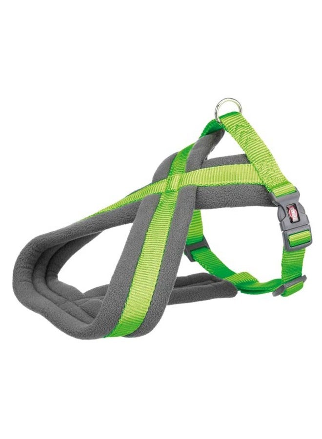 Trixie Premium Touring Harness For Dogs Made With Fleece Padding, Adjustable, And Lightweight Strong D-Ring Keeps The Harness And Leash In Place S: 35-65 Cm/20 Mm, Apple - Image 2