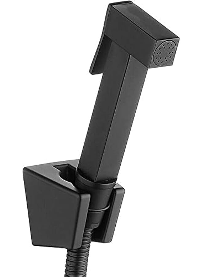 The Bros رشاش شطاف نحاسي أسود غير لامع، صنبور تنظيف مرحاض محمول، تنظيف دش (شطاف) - Image 1