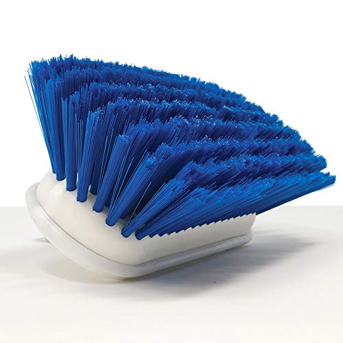 Better Boat Medium Boat Deck Brush, Heavy-Duty Marine Brush Head, 8" Bristle with Bumper, 3/4" Thread Handle, for RV, Truck, and Auto Cleaning - Image 5
